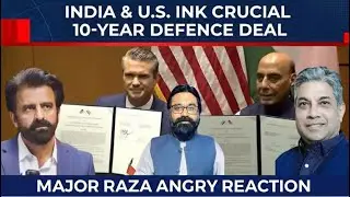 WHY SUDDENLY USA & INDIA SIGN 10 YEAR DEFENCE PACT | PERFECT REACTION ||