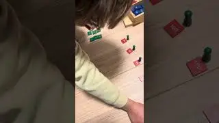 Instruction en immersion, la division avec les timbres Montessori 