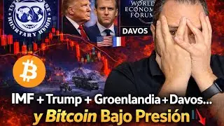 🌍 IMF + Trump + Groenlandia + Davos&hellip; y Bitcoin Bajo Presi&oacute;n 📉