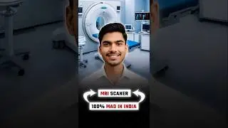 India&rsquo;s First Indigenous MRI ll #shorts