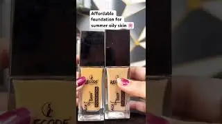 Recode foundation for bridal oilyskin best affordable foundation #recode #bridalfoundation #oilyskin