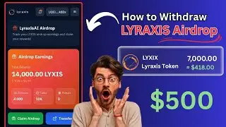Lyraxis Airdrop Withdrawal - How to claim Lyraxis $LYXIS Token Before listing 