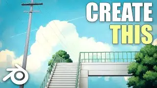 Create Your First Anime Scene in Blender (Full Tutorial)