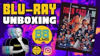 TIGER CAGE TRILOGY 特警屠龍 - 88 Films Blu-ray Unboxing & Review