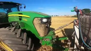 Żniwa 2023 John Deere 7730+Lemken karat ruszamy z podorywką oprysk i uprawa za jednym przejazdem !