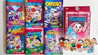 Edições 50 da Turma da Mônica + As Melhores histórias da Mônica 01