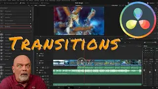 Transitions faciles .Davinci Resolve 17  .Tutoriel d&eacute;butant