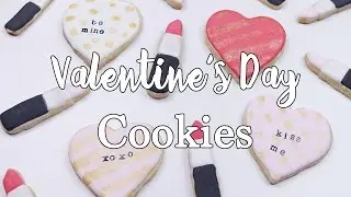 Valentine's Day Lipstick & Sassy Conversation Heart Cookies Tutorial | OliviaMakeupChannel