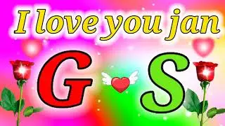 G and S name status | G.s nam ki love shayari | g and s shayri video | g.s name WhatsApp status 🌹