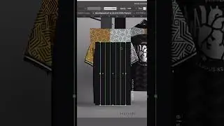 AI Tutorial 516: Jersey Design Idea | UiTM | Part 86 - Simple Design Jersey Tutorial