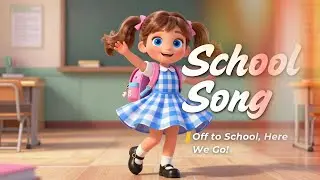 School Song 🎒 | First Day of School Song for Kids | Family Friendly & Positive Music [Music Video]