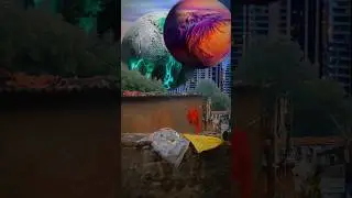 the oppressive universe 😱❗ the Marsh plants and चंद्रमा plenet 😱❗#viral #vfx #shorts #trending