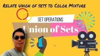 UNION OF SETS RELATES TO MIXTURE OF COLORS