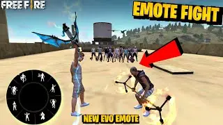 Free Fire Emote Fight On Factory Roof - 1 Vs 1 Emote Challenge - Garena free fire