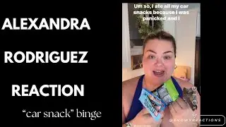 ALEXANDRA RODRIGUEZ REACTION | BINGE EATING?