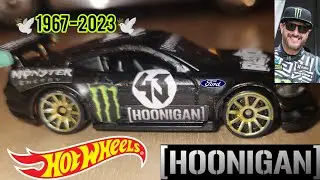 Reviewing my custom hotwheels 2018 Ford Mustang GT with Ken Block decals (1967-2023)🕊🕊🕊