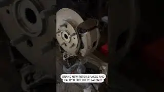2g Talon build gets new Rotors, brake pads, calipers