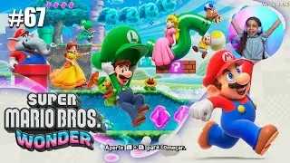 Gameplay #67 - Come&ccedil;ou a nova aventura da Belinha - Super Mario Bros Wonder