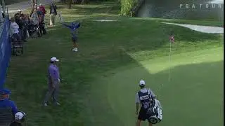 Jonathan Randolph&rsquo;s chip-in birdie is the Shot of the Day