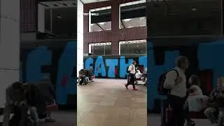Train in Belgium graffitied with &lsquo;Death to the IDF&rsquo;