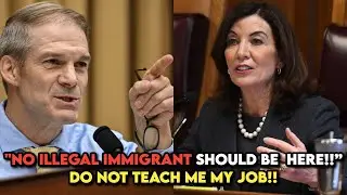 Sparks Fly As Jim Jordan Brings Receipts In Fierce Confrontation With Hochul Over Sanctuary Policies