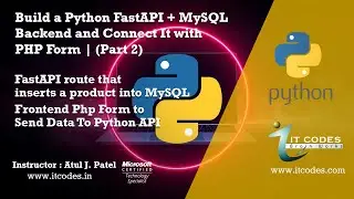 Build a Python FastAPI + MySQL Backend and Connect It with PHP Form | Full Stack API Project (Part2)