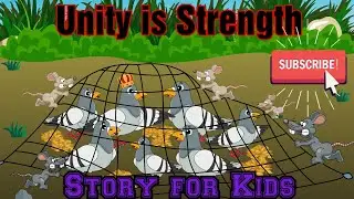 Short story in English l Learn English Through stories l Unity is Strength #story #1
