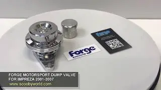 Forge Motorsport Dump Valve for Impreza 2001-2007 360 Degree