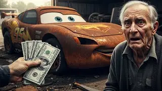 Restoring Completely Burned Lightning McQueen for ONLY $300 | Full ASMR Restoration Process