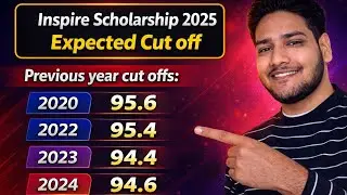 Inspire Scholarship 2025 Expected Cut off🔥 | Previous year Cut Off Comparison #inspirescholarship