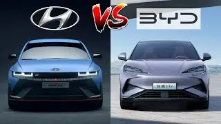 2025 Hyundai Ioniq 5 vs 2025 BYD Sealion 7 | Electric SUV Battle