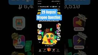 Dropee Question of the day answer 🔥 Today 29 August Dropee daily quiz Answer 🔥 Dropee answer Today