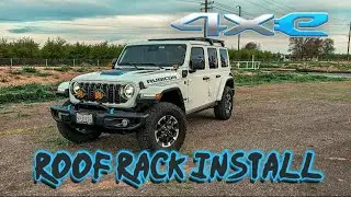 Jeep Wrangler 4xe Roof Rack Install &ndash; Budget Rack? Calliert Review & DIY Guide