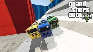 KAMI ADALAH SOPIR TRUCK TERBODOH 2020 - GTA 5 Indonesia Funny Moments