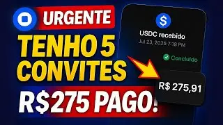 🔥URGENT Coinbase Wallet Beta Mission: I have 5 invites + registrant won R$275