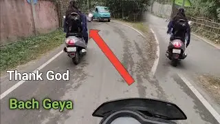 Ladki Ke Chakkar Me Accident Karne Hi Wala Tha | Debas Vlog