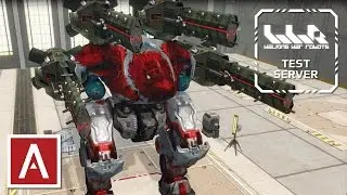 War Robots Test Server [2.5.0] - NEW Light / Medium Plasma Prototype Weapons