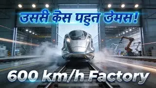 दुनिया की सबसे तेज़ बुलेट ट्रेन कैसे बनती है? | 600 km/h Bullet Train Factory Inside