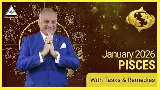 Pisces Monthly Horoscope for January 2026 with Remedies