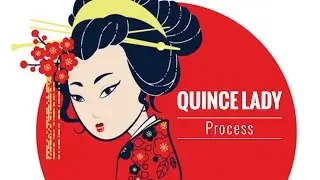 Quince Lady - Vector Illustration Speedpaint