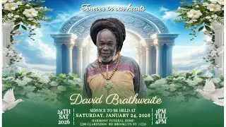 David Brathwaite (Saturday, January 24th, 2026)1:00 p.m.
