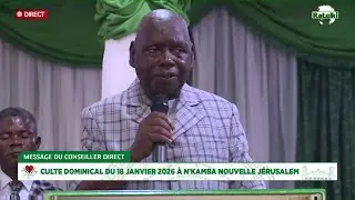 MESSAGE DOMINICAL DU CONSEILLER DIRECT PAPA ANDRE MBENZA DU 18 JANVIER 2026 A NKAMBA