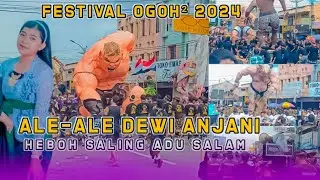 Festival ogoh ogoh 2024 Ale-ale dewi anjani kembang kuning