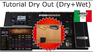 Line6 Pod HD ITA - Come Registrare Suono Effettato e DI Contemporaneamente: Tutorial Dry-Wet