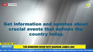 THE SUNDOWN SHOW WITH MADRAM JAMES LINO