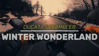 Ducati Scrambler Winter Wonderland RIDE 4K AMSR