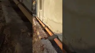 drainage pipe line fitting #plumbing #bathroom #drain