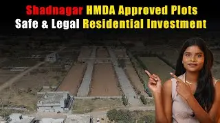 HMDA Approved Plot In Shadnagar Locality | RERA Approved | #construction