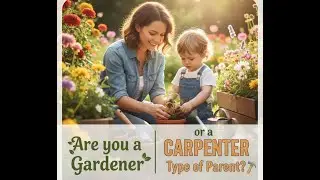Are you a Gardener or a Carpenter Type of Parent
