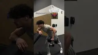 How to grow your back using dumbbells only 🦾